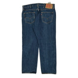 501 Levis Jeans - 36W 30L Blue Denim