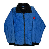 Polo By Ralph Lauren Quilted Puffer - Large Blue Nylon