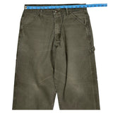 Carhartt Carpenter Trousers - 31W 30L Brown Cotton