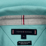 Tommy Hilfiger Polo Shirt - XL Blue Cotton