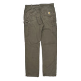 Carhartt Carpenter Trousers - 36″ Waist Brown Cotton