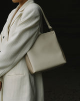 🌽 Mini Two-Tone Tote Corn Leather