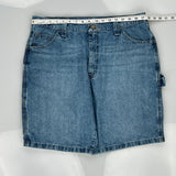 Wrangler Carpenter Shorts - 35W 10L Blue Cotton