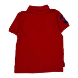 Age 5 Polo By Ralph Lauren Polo Shirt - XS Red Cotton