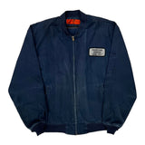 Red Kap Bomber Jacket - Large Navy Polyester Blend