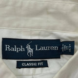 Ralph Lauren Shirt - XL White Cotton
