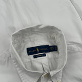 Ralph Lauren Shirt - Medium White Cotton