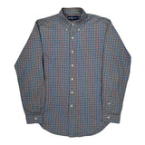 Ralph Lauren Checked Shirt - Medium Blue Cotton