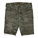 True Religion Camo Shorts - 34W 10L Camo Cotton