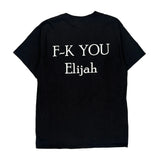 Hanes Graphic T-Shirt - Medium Black Cotton