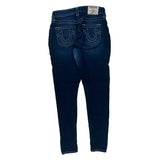 True Religion Skinny Jeans - 28W US 4 Dark Wash Cotton Blend
