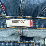 Levis 517 Boot Cut Jeans - 37W 30L Blue Denim