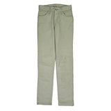 Levis Cord Jeans - 27W UK 8 Green Cotton
