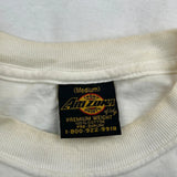 Made In USA Arizona Jeans Graphic T-Shirt - Medium White Cotton