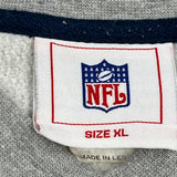 Rams Nfl Football Sweatshirt - XL Gray Cotton Blend