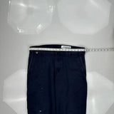 Carhartt Pants - 36W 30L Navy Cotton Blend