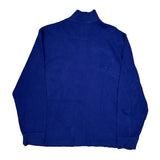 Polo By Ralph Lauren 1/4 Zip - Large Blue Cotton