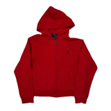Age 14-16 Polo By Ralph Lauren Hoodie - Large Red Cotton