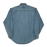 Vintage Levis Denim Shirt - Large Blue Cotton
