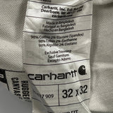 Carhartt Carpenter Trousers - 32W 32L Brown Cotton