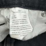 Dickies Denim Shorts - 32W 10L Black Cotton