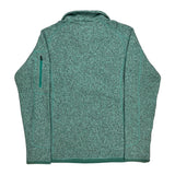 Patagonia Fleece 1/4 Zip - XL Green Polyester