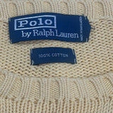 Polo By Ralph Lauren Sweater - No Size Yellow Cotton