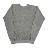 Blank Unbranded Sweatshirt - Medium Grey Cotton Blend