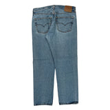 501 Levis Jeans - 36W 31L Blue Cotton