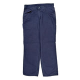 Carhartt Carpenter Pants - 33W 32L Navy Cotton Blend