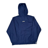 Adidas Windbreaker - Large Blue Polyester