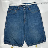 Tommy Jeans Baggy Denim Shorts - 32W 12L Blue Denim