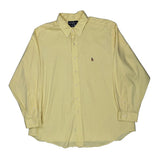 Yarmouth Ralph Lauren Shirt - XL Yellow Cotton