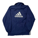 Adidas Windbreaker - Medium Blue Polyester