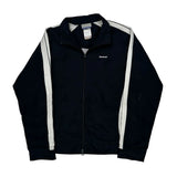 Reebok Track Jacket - Small White Polyester