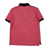 Tommy Hilfiger Argyle Polo Shirt - Medium Pink Cotton
