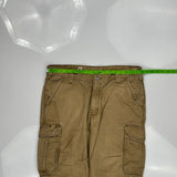 Carhartt Double Knee Cargo Pants - 36W 27L Khaki Cotton