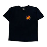 Santa Cruz Graphic T-Shirt - XL Black Cotton
