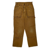 Dickies Carpenter Trousers - 28W 31L Brown Cotton