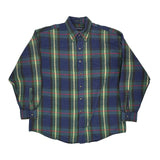 Gant Checked Flannel Shirt - Large Multicoloured Cotton