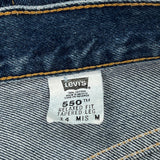 550 Levis Jeans - 32W UK 14 Blue Cotton
