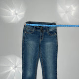 Unbranded Boot Cut Jeans - 28W UK 6 Blue Cotton Blend