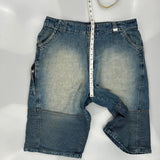 Phat Farm Denim Shorts - 36W 13L Blue Denim