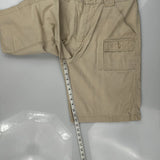 Chaps Ralph Lauren Cargo Shorts - 36W 9L Beige Cotton