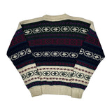 American Eagle Fair Isle Sweater - Medium Multicoloured Cotton