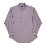 Ralph Lauren Shirt - Large Purple Cotton