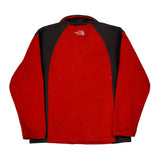 Kids The North Face Fleece Jacket - Large Red Polyester