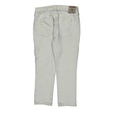 True Religion Skinny Jeans - 30W US 4 White Cotton