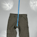 Unbranded Carpenter Trousers - 32W 28L Grey Cotton