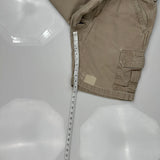 Carhartt Cargo Shorts - 30W 10L Khaki Cotton